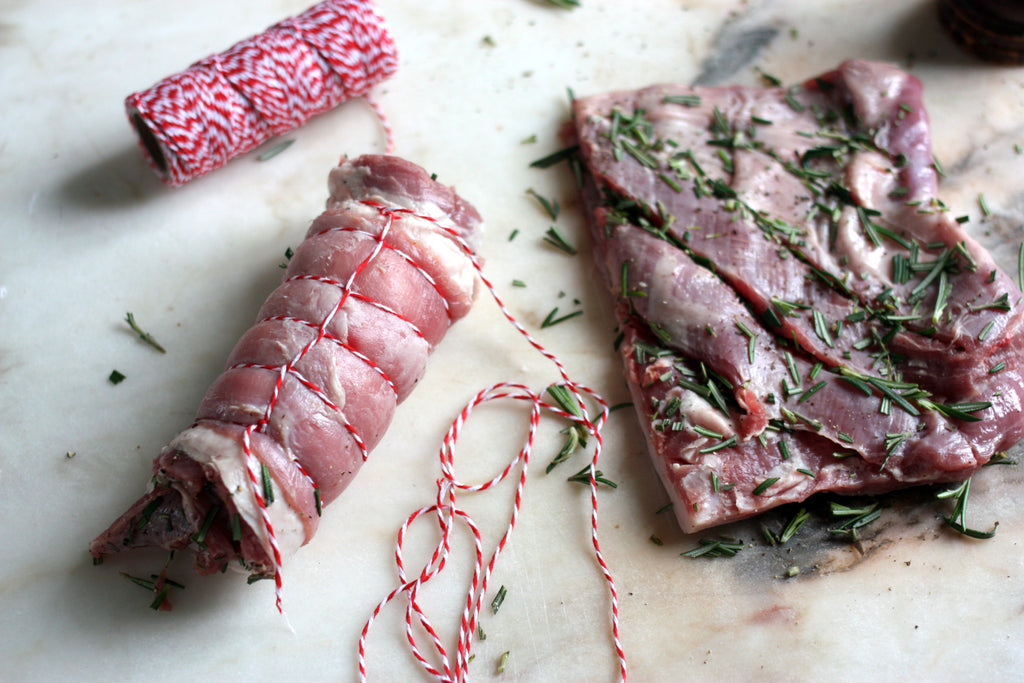 rolled lamb breast spring recipe coppa british charcuterie salami pancetta rutland 