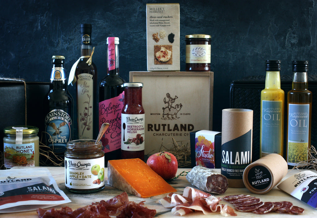 British charcuterie free range salami prosciutto pancetta gift hamper present delivered food foodie rutland