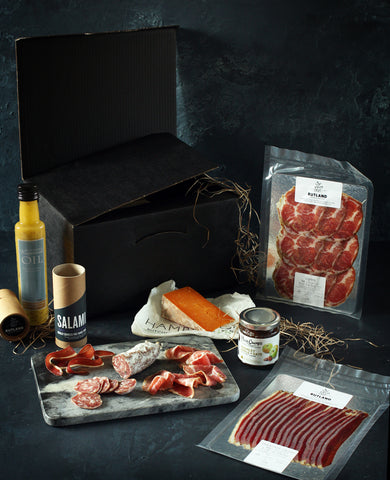 free range British charcuterie gift hamper food present delivered shop buy