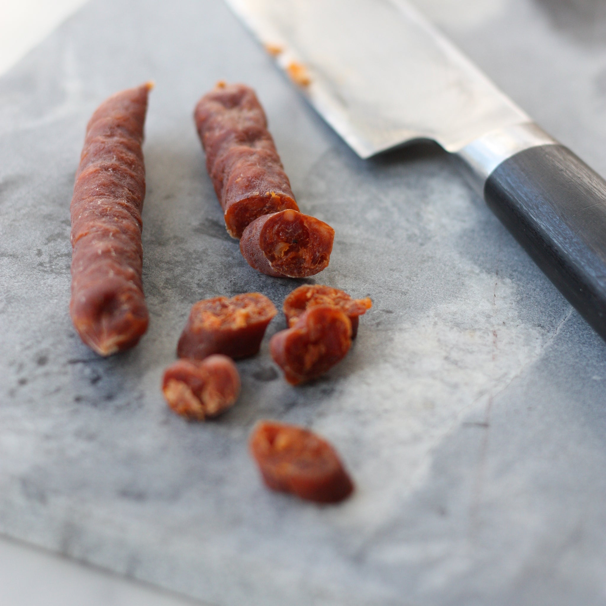 rutland charcuterie snacking salami chilli paprika airdried cured artisan freerange british meat