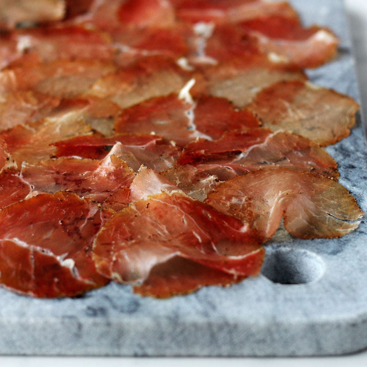 noix de jambon charcuterie airdried cured meat freerange pork british rutland