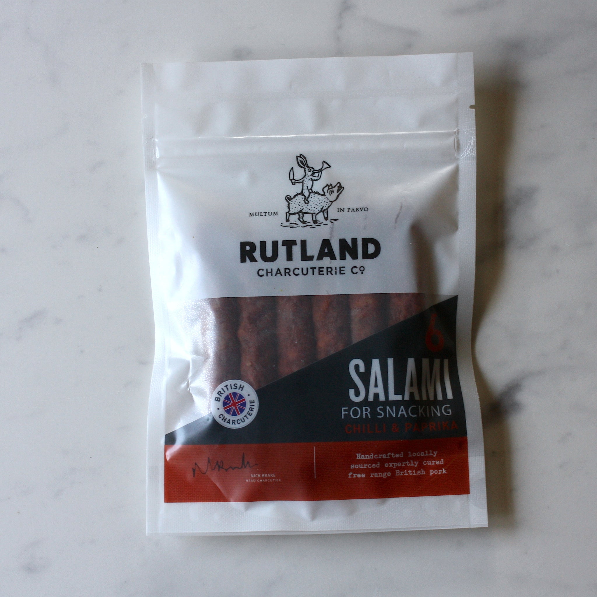 Snacking Salami - 6, Chilli & Paprika